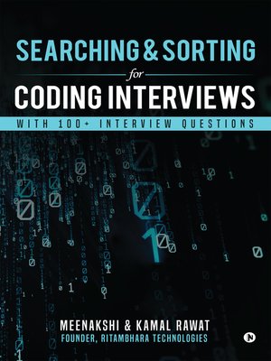 cover image of Searching & Sorting for Coding Interviews